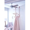 image:imageInterDesign 53070 Chrome Finish York Lyra 6 Hook Over The Door RackRose Gold