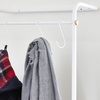 image:imageInterDesign iDesign Arlo Furniture PC Matte WhiteBrassStorage Rack