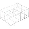 image:imageiDesign 5Section Divided Vanity Organizer Clear  For Bathroom VanityClear