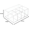 image:imageiDesign 5Section Divided Vanity Organizer Clear  For Bathroom VanityClear
