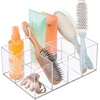 image:imageiDesign 5Section Divided Vanity Organizer Clear  For Bathroom VanityClear