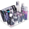 image:imageiDesign 5Section Divided Vanity Organizer Clear  For Bathroom VanityClear