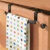 image:imageiDesign Axis Curved OvertheCabinet Kitchen Bar Holder for Dish and Hand Towels Pot Holders 975 x 275 x 25  Brushed Stainless Steel  Brushed Stainless SteelBronze