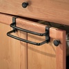 image:imageiDesign Axis OvertheCabinet Kitchen Dish Towel Bar Rack  9 BronzeBlack