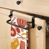 image:imageiDesign Axis OvertheCabinet Kitchen Dish Towel Bar Rack  9 BronzeBlack