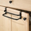 image:imageiDesign Axis OvertheCabinet Kitchen Dish Towel Bar Rack  9 BronzeBlack