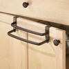 image:imageiDesign Axis OvertheCabinet Kitchen Dish Towel Bar Rack  9 BronzeBronze