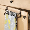 image:imageiDesign Axis OvertheCabinet Kitchen Dish Towel Bar Rack  9 BronzeBronze