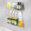 image:imageiDesign Clarity Hanging Nail Polish amp Cosmetics Organizer Clear  878 x 202 x 1107Pack of 1
