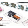 image:imageiDesign Clarity Kitchen Drawer Organizer 8 x 8 x 2 Clear  For Silverware For Spatulas For Gadgets Medium8 x 12 x 2
