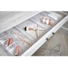 image:imageiDesign Clarity Plastic Drawer Organizer Clear XSmall 4 x 4 x 2  Storage Container for Kitchen Gadgets For Corks StickyNotes Clips For Pantry Cabinets CountertopsXL