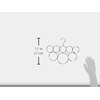 image:imageiDesign Classico Metal 8Loop Scarf Hanger No Snag Closet Organization Storage Holder for Scarves Mens Ties Womens Shawls Pashminas Belts Accessories Clothes 1313 x 5 x 125 ChromeChrome