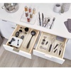 image:imageiDesign Crisp Drawer Organizer Clear  BPAFree PlasticPack of 1
