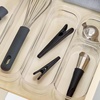 image:imageiDesign Crisp Drawer Organizer Clear  BPAFree PlasticPack of 3