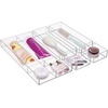 image:imageiDesign Drawer Organization Large Set of 2  Kitchen and Bathroom Silverware Spatulas GadgetsClear