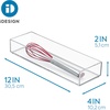 image:imageiDesign Drawer Organization Large Set of 2  Kitchen and Bathroom Silverware Spatulas GadgetsClear