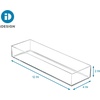 image:imageiDesign Drawer Organization Large Set of 2  Kitchen and Bathroom Silverware Spatulas GadgetsClear