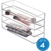 image:imageiDesign Drawer Organization Large Set of 2  Kitchen and Bathroom Silverware Spatulas GadgetsClear
