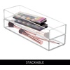 image:imageiDesign Drawer Organization Large Set of 2  Kitchen and Bathroom Silverware Spatulas GadgetsClear
