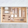 image:imageiDesign Drawer Organization Large Set of 2  Kitchen and Bathroom Silverware Spatulas GadgetsClear