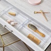 image:imageiDesign Drawer Organization Large Set of 2  Kitchen and Bathroom Silverware Spatulas GadgetsClear