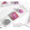 image:imageiDesign Drawer Organization Large Set of 2  Kitchen and Bathroom Silverware Spatulas GadgetsClearWhite