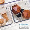 image:imageiDesign EMW6134175 Large Clear  BPAFree Plastic Clear3 x 3 x 2