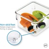 image:imageiDesign EMW6134175 Large Clear  BPAFree Plastic Clear3 x 3 x 2