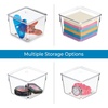 image:imageiDesign EMW6134175 Large Clear  BPAFree Plastic Clear3 x 3 x 2