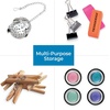 image:imageiDesign EMW6134175 Large Clear  BPAFree Plastic Clear3 x 3 x 2