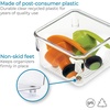 image:imageiDesign EMW6134175 Large Clear  BPAFree Plastic Clear3 x 3 x 2