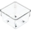 image:imageiDesign EMW6134175 Large Clear  BPAFree Plastic Clear3 x 3 x 2