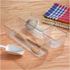 image:imageiDesign EMW6134175 Large Clear  BPAFree Plastic Clear4 x 12 x 3