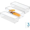 image:imageiDesign EMW6134175 Large Clear  BPAFree Plastic Clear4 x 12 x 3