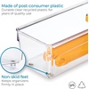image:imageiDesign EMW6134175 Large Clear  BPAFree Plastic Clear4 x 12 x 3