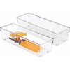 image:imageiDesign EMW6134175 Large Clear  BPAFree Plastic Clear4 x 12 x 3