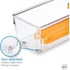 image:imageiDesign EMW6134175 Large Clear  BPAFree Plastic Clear4 x 12 x 3
