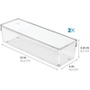 image:imageiDesign EMW6134175 Large Clear  BPAFree Plastic Clear4 x 12 x 3