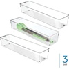 image:imageiDesign EMW6134175 Large Clear  BPAFree Plastic Clear4 x 16 x 3