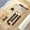 image:imageiDesign Expandable Makeup Drawer Organizer Shallow Tray for Bathroom or Vanity Storage  ClearClear
