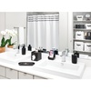 image:imageiDesign Facial Tissue Box Cover The Cade Collection Matte Black  Storage Tray 61 x 515 x 54