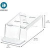 image:imageiDesign Laundry Detergent Holder Clear  Liquid Detergent Stand Laundry Room OrganizationClear