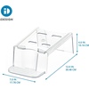 image:imageiDesign Laundry Detergent Holder Clear  Liquid Detergent Stand Laundry Room OrganizationClear
