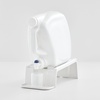 image:imageiDesign Laundry Detergent Holder Clear  Liquid Detergent Stand Laundry Room OrganizationWhite