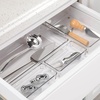 image:imageiDesign Linus BPAFree Plastic Drawer Organizer  6 x 9 x 225 ClearLarge