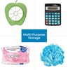 image:imageiDesign Linus BPAFree Plastic Drawer Organizer  6 x 9 x 225 ClearLarge