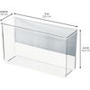 image:imageiDesign Magnetic Small Clear Plastic Organizer Bins  Laundry Room StorageLarge