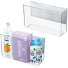 image:imageiDesign Magnetic Small Clear Plastic Organizer Bins  Laundry Room StorageLarge