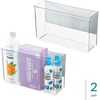image:imageiDesign Magnetic Small Clear Plastic Organizer Bins  Laundry Room StorageLarge