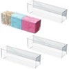 image:imageiDesign Magnetic Small Clear Plastic Organizer Bins  Laundry Room StorageMedium